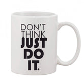 Printed Ceramic Coffee Mug - 1 Pieces, White, 11oz